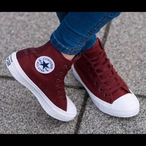 Converse Chuck Taylor II with Lunarlon NWOT